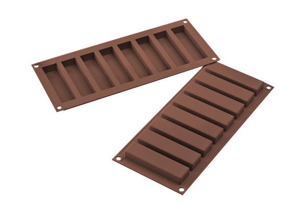 moules silicone pour barres de céréales ou barres chocolatées
