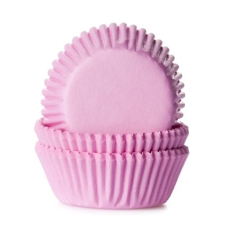 180 mini caissettes à cupcakes couleur or rose - Planète Gateau