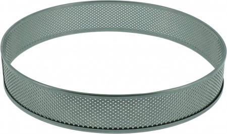 Cercle à tarte perforé haut 18cm