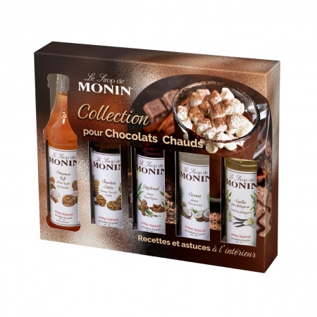 coffret sirop boissons chaudes 5 x 50 ml