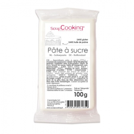 Pâte à sucre blanche 100 g