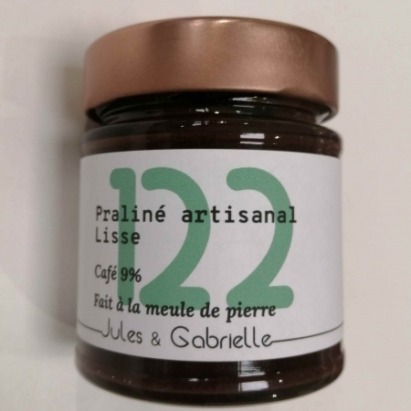 Praliné café 150 g amandes noisettes