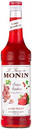 Sirop fraise bonbon Monin 70 cl