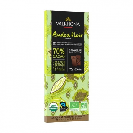 Tablette Andoa noir 70 g