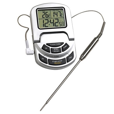 Thermomètre numérique AcuRite avec sonde de température câblée